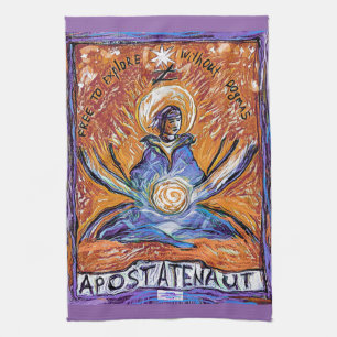 Apostatenaut - ohne Dogmen erkunden Geschirrtuch