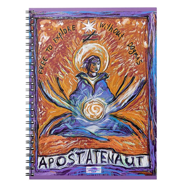 Apostatenaut - ohne Dogmen erkunden Notizblock (Vorderseite)