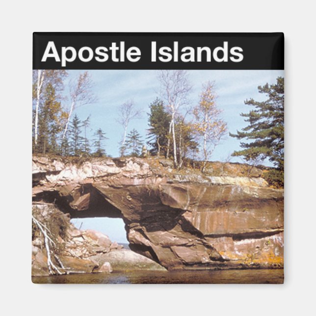 Apostel Islands National Lakeshore Magnet (Vorne)