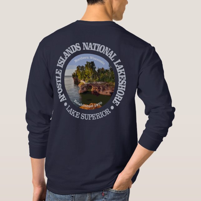 Apostel Islands National Lakeshore T-Shirt (Rückseite)