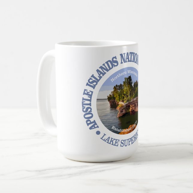 Apostel Islands National Lakeshore Tasse (Vorderseite Links)