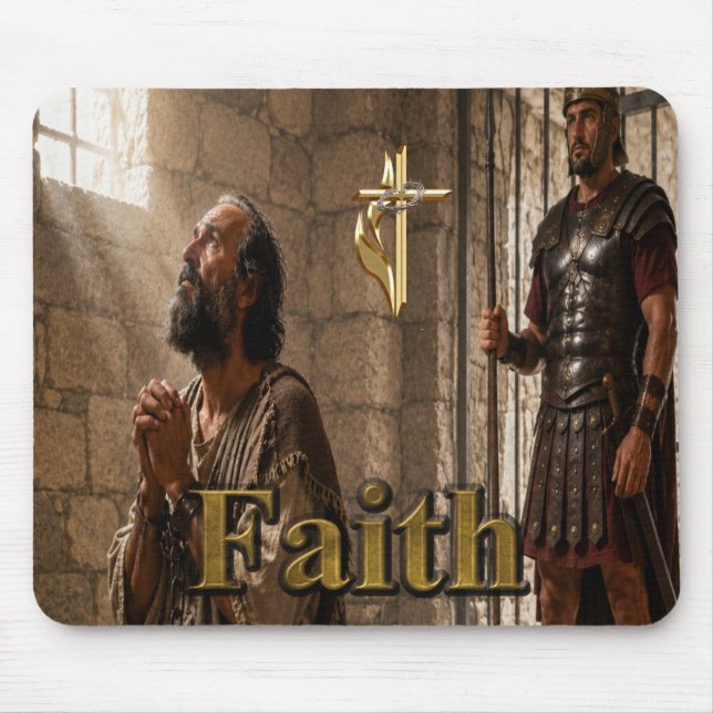 Apostel Paulus Christ Mousepad (Vorne)