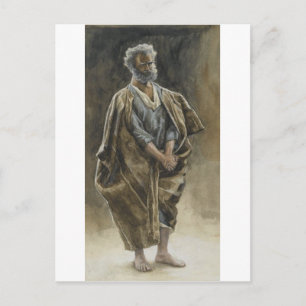 Apostel Petrus von James Tissot Postkarte