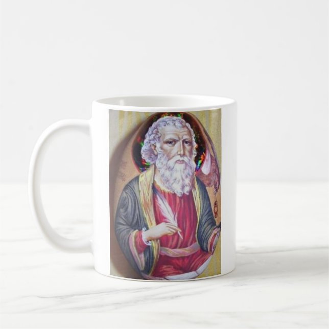 Apostel und Evangelist John Kaffeetasse (Links)