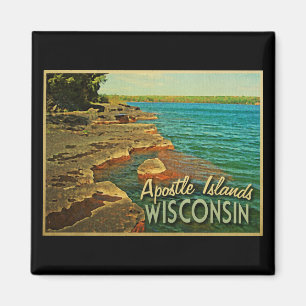 Apostelinseln Wisconsin Magnet