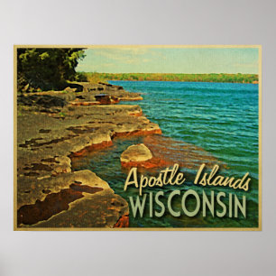 Apostelinseln Wisconsin Poster