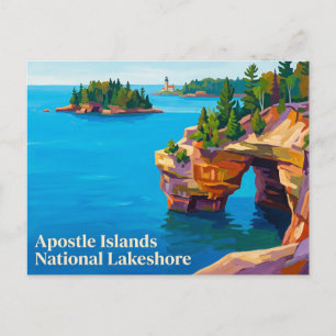 Apostle Islands National Lakeshore Wisconsin Postkarte