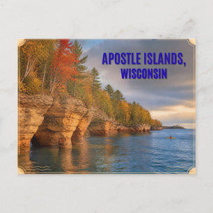 Apostle Islands Wisconsin Postkarte