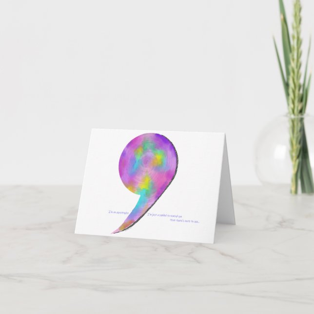 Apostrophe Karte (Vorderseite)