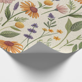 Apothecary Field Herb Meadow Wrap Geschenkpapier