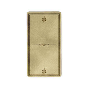 Apothekaretikett für mittlere Tränen Adressaufkleber