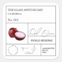Apothekarisches Rote Zwiebel