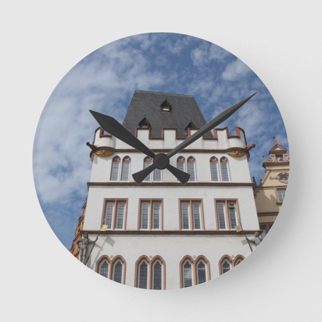 Apotheke an der Steipe Runde Wanduhr (Vorderseite)