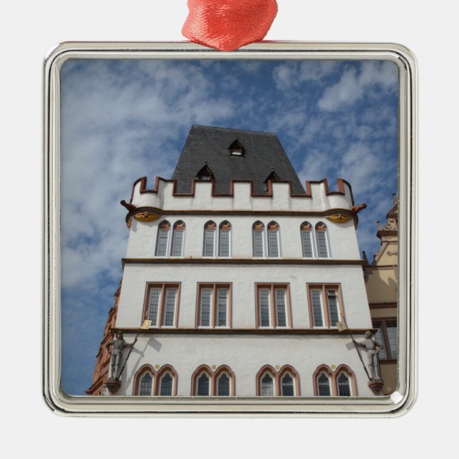 Apotheke an der Steipe Silbernes Ornament (Vorne)