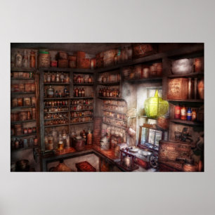 Apotheke - Ausstattung - Merlins Studie Poster
