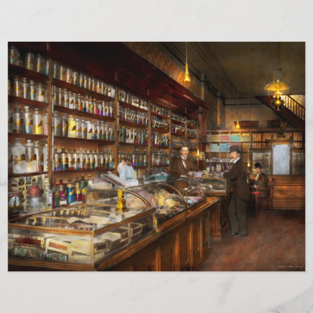 Apotheke - Ein Besuch des Chemiker 1913 Flyer (Vorne)