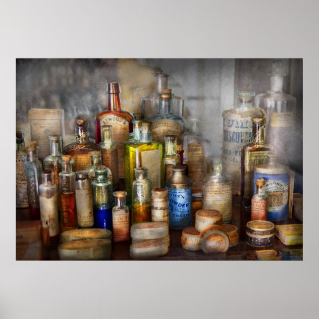 Apotheke - Für alle Ihre Aches und Schmerzen Poster (Vorne)