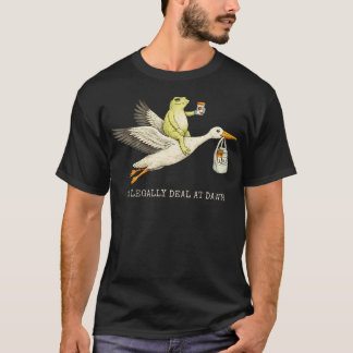 Apotheke, mit der wir legal bei Morgengrauen Gesch T-Shirt