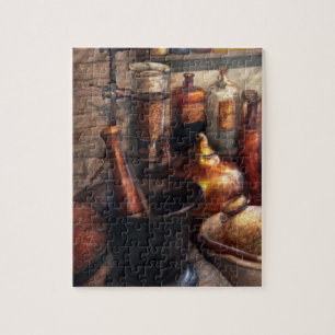 Apotheke - Mörser - Pharmakologie Puzzle