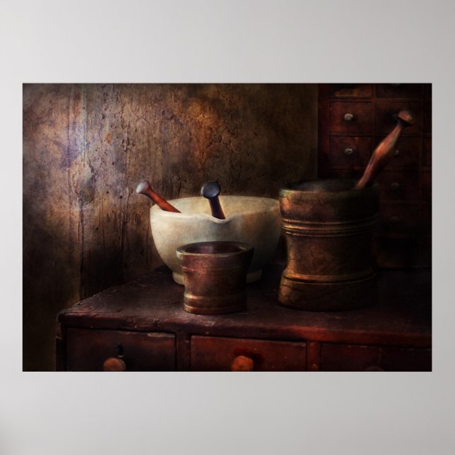 Apotheke - Pick a Pestle Poster (Vorne)