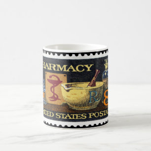 Apotheke Rx Stamp~Pharmacist ~Druggist~Apothecary Tasse