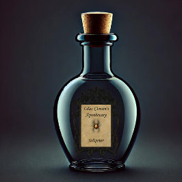 Apotheke von Lilac Cloven: Salpeter Aufkleber