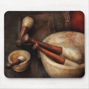 Apotheke - Zurück zum Mahlen Mousepad