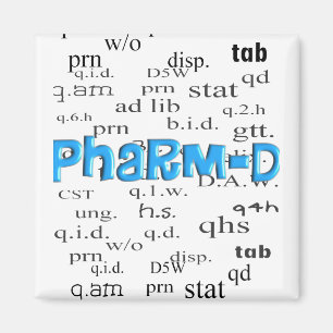 Apotheken-Student Pharm-D Geschenke Magnet