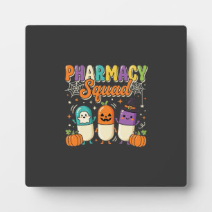 Apotheken-Team Halloween-Geister-Pillen-Design_1 Fotoplatte