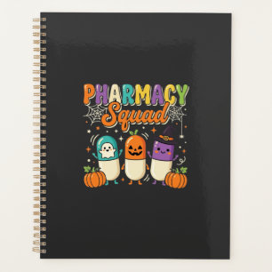 Apotheken-Team Halloween-Geister-Pillen-Design_1 Planer