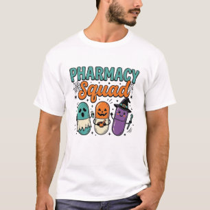 Apotheken-Team Halloween Vintage-Vector-Shirt-Desi T-Shirt