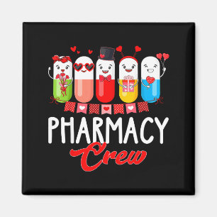 Apotheken-Team-Krankenschwester Valentinstag Apoth Magnet