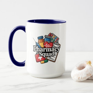 "Apotheken-Team". Tasse