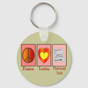 Apotheken-Techniker-Geschenke Schlüsselanhänger