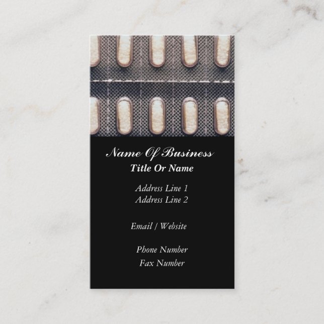 Apotheken-Visitenkarte Visitenkarte (Vorderseite)