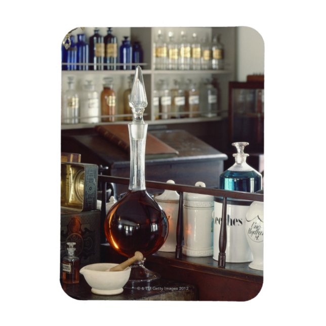 Apothekenflaschen Magnet (Vertikal)