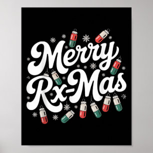Apothekenhelfer Weihnachten Apotheker Apotheke Poster