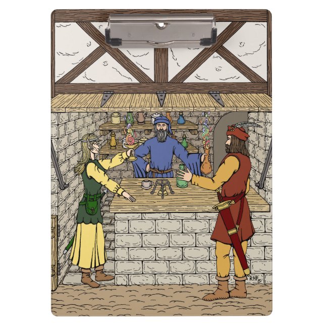 Apothekenladen Klemmbrett (Vorderseite)