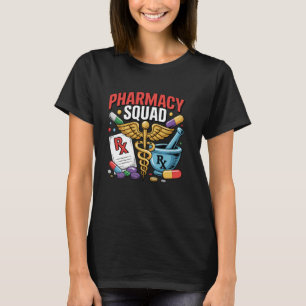 Apothekenteam Apotheker Techniker CPhT PTCE RPh Ph T-Shirt