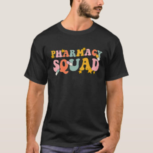 Apothekenteam Groovy für Apotheker Pharmazie-Techn T-Shirt