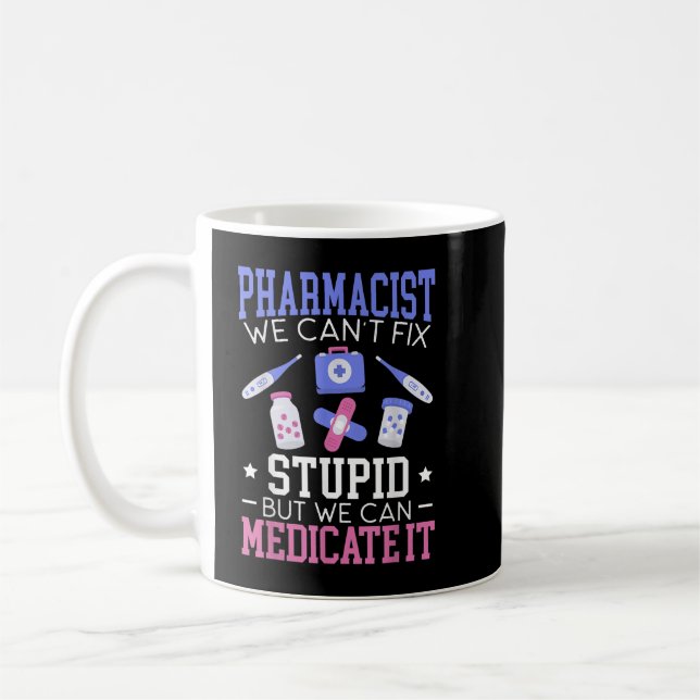 Apotheker Apotheker Apothekenassistent Kaffeetasse (Links)