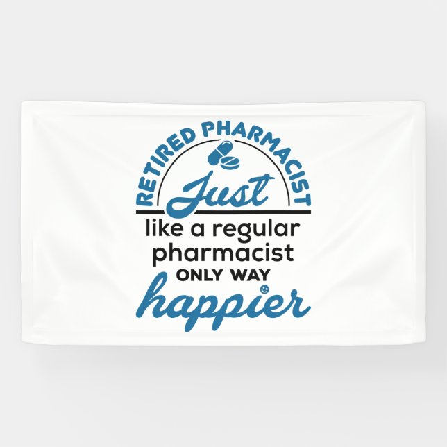 Apotheker Apotheker Apotheker Rente Way Happier Banner (Horizontal)