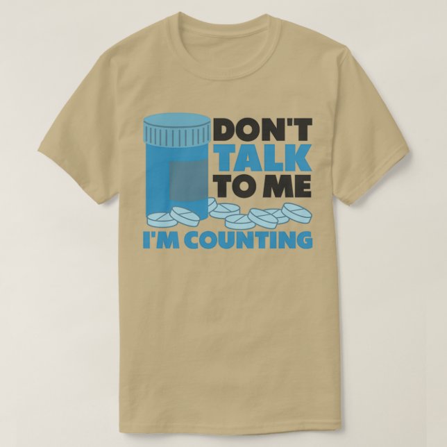 Apotheker Apotheker Gesundheitsverschreibung 3 T-Shirt (Design vorne)