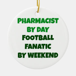 Apotheker bei Day Football Fanatic by Weekend Keramikornament