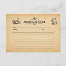 Apotheker-Box-Rezeptkarte