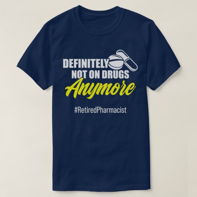 Apotheker definitiv Apothekenversicherung T-Shirt (Design vorne)