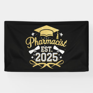 Apotheker Est 2025 Pharmazie-Abschluss Banner