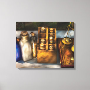 Apotheker - Feld-Medizin Leinwanddruck