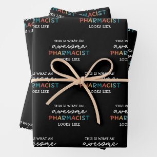 Apotheker Funny Phantastischer Apotheker Geschenk Geschenkpapier Set