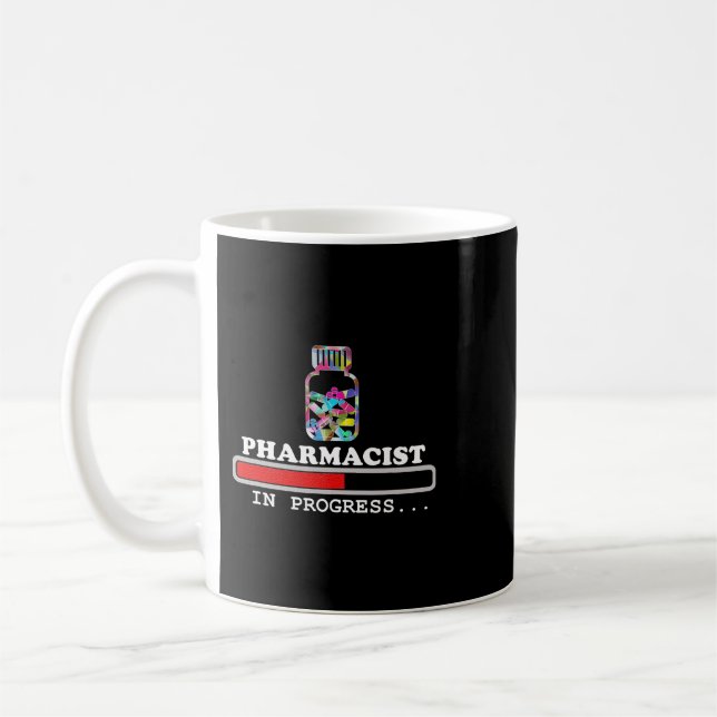 Apotheker Funny Spaß Apothekenladung Fortschritt Kaffeetasse (Links)